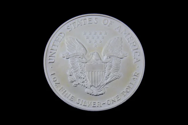 Ένας αετός Ασημένιο Δολάριο ΗΠΑ. — Φωτογραφία Αρχείου