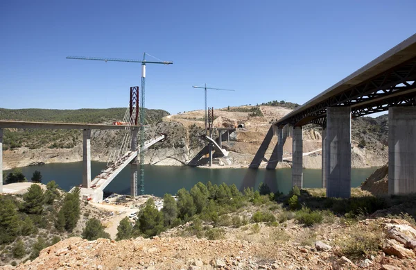 Ponti in costruzione — Foto Stock