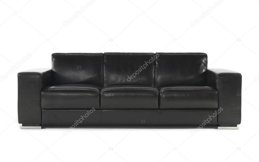 Black stylish couch