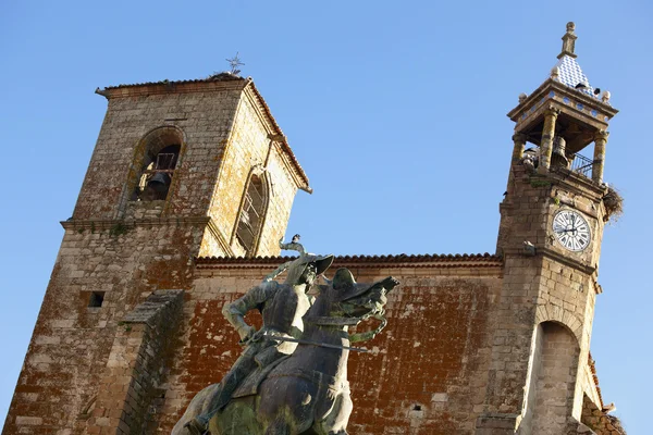 Statue von Pizarro — Stockfoto