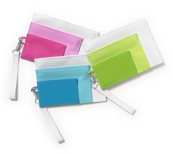 Feminine plastic wallets — Stock Photo, Image