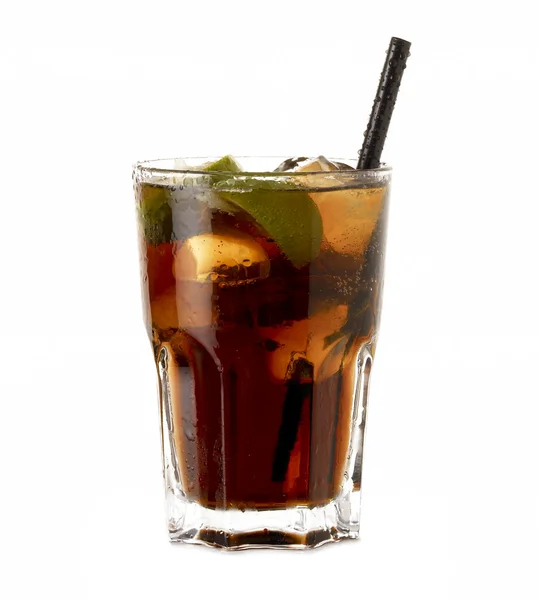 Rumový koktejl cuba libre — Stock fotografie