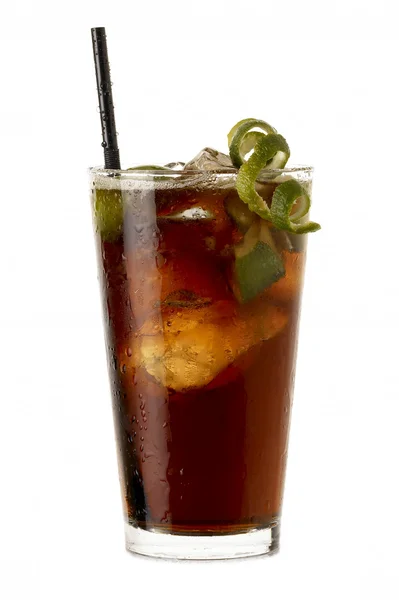 Stora Kuba libre rom cocktail — Stockfoto