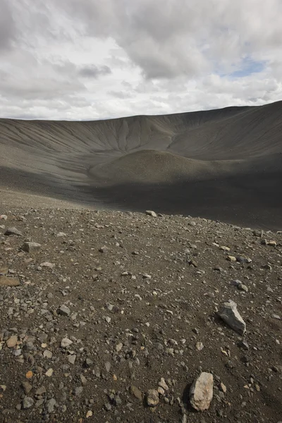 Volcán extinto interior Islandia — Foto de Stock