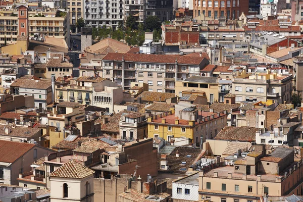 Spanien. Katalonien. Girona. Gebäude im alten Stadtzentrum. — Stockfoto