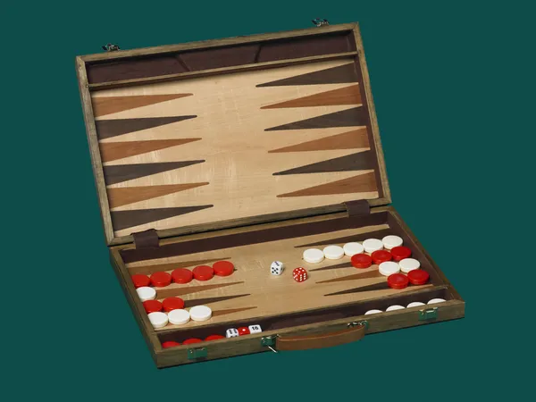Backgammon portátil —  Fotos de Stock