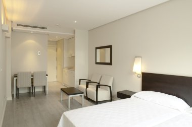Lüks otel yatak odası
