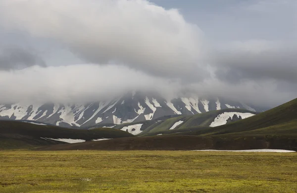 Исландия. Южный район. Fjallabak. Вулканический ландшафт . — стоковое фото