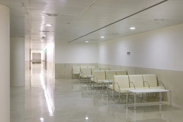 Waiting area and surgery rooms at Clinic center — Stock Photo, Image