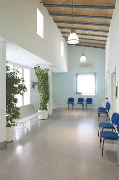 Waiting area and surgery rooms at medical center — Stock Photo, Image