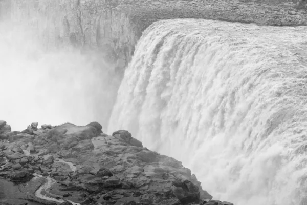 Cascata di Dettifoss nel Parco Nazionale del Jokulsargljufur, Islanda . — Foto Stock