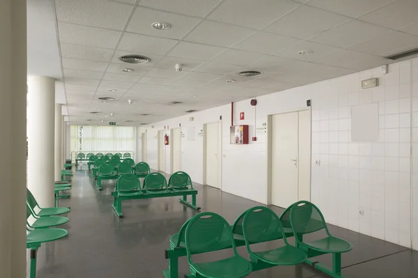 Waiting area and surgery rooms at medical center — Stock Photo, Image