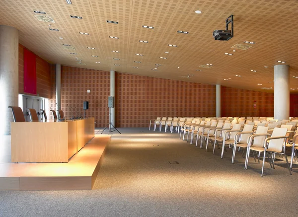 Interieur van een congres gebouw — Stockfoto