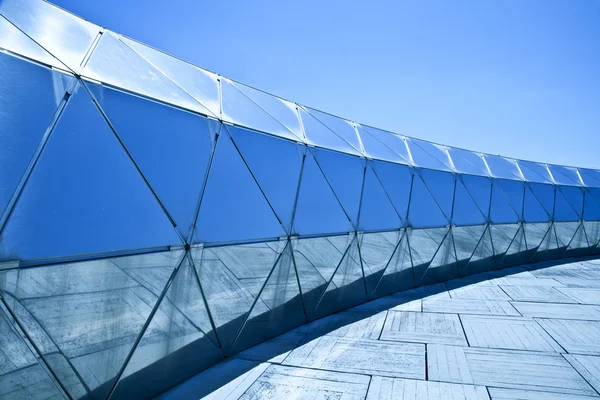 Metallic structure on blue tones. — Stock Photo, Image