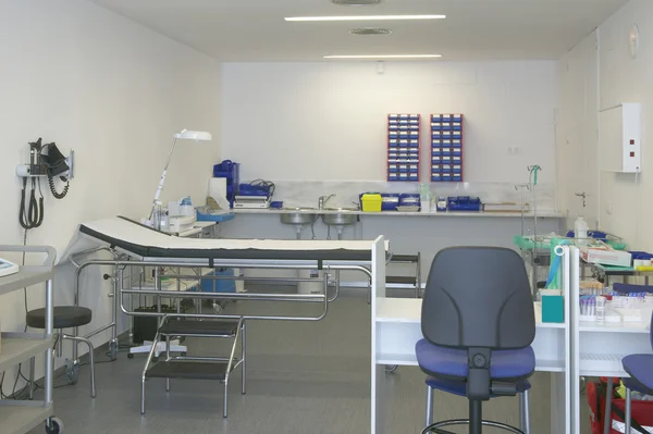 Hospital doctor room with furniture. — Stock Photo, Image