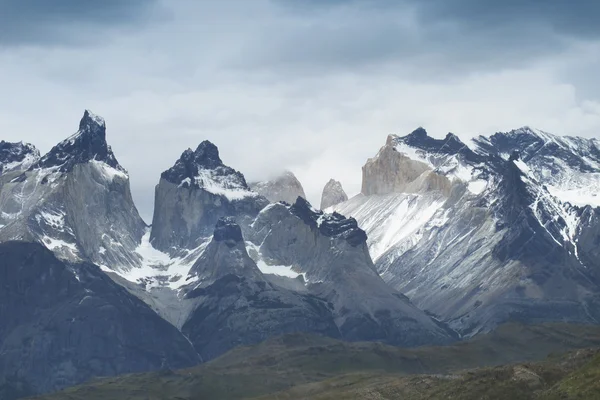 Torres del paine toppar. Chile. Sydamerika — Stockfoto