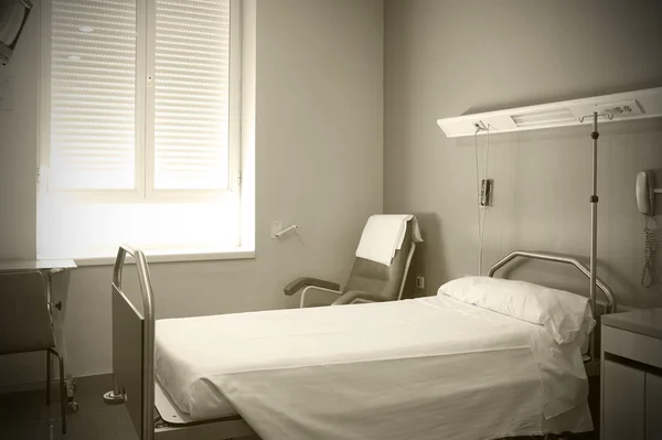 セピア色のトーンで病院ルーム インテリア — ストック写真
