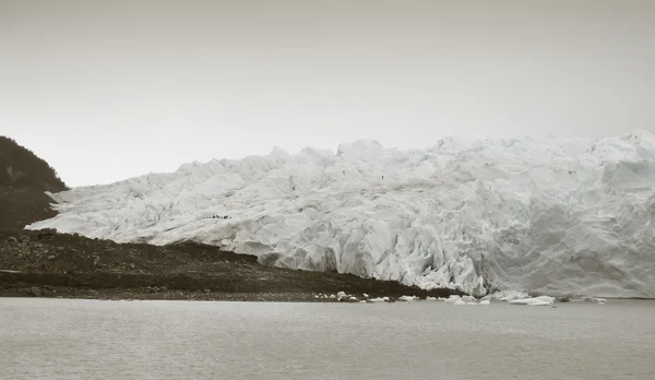 Παγετώνα Perito moreno στην Παταγονία. Αργεντινή. Νότια Αμερική — Φωτογραφία Αρχείου