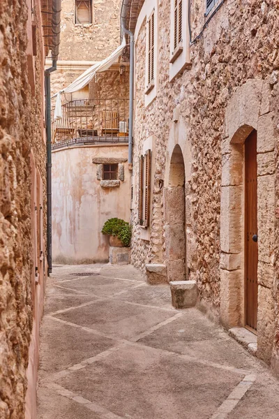 Schilderachtige Stenen Straat Mallorca Eiland Bunyola Dorp Niet Elders Genoemd — Stockfoto