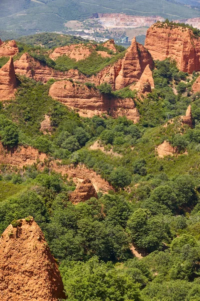 Spanya Antik Roma Altın Madeni Las Medulas Unesco Mirası — Stok fotoğraf