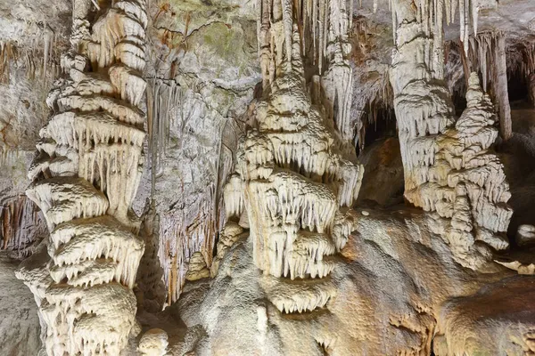 Кампанет Пещеры Майорке Геологические Минеральные Балеарские Острова Испания — стоковое фото