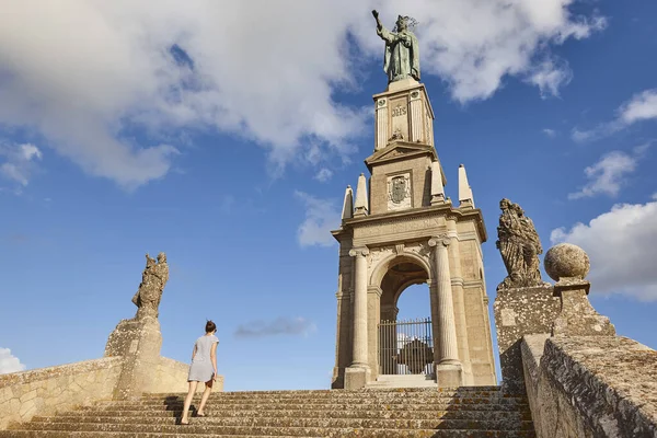 Point Vue Majorque San Salvador Santuari Îles Baléares Espagne Image En Vente