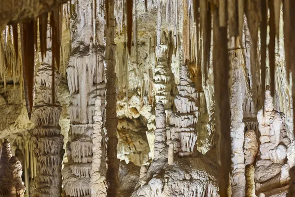 Cuevas Campanet Mallorca Geológico Mineral Islas Baleares España —  Fotos de Stock