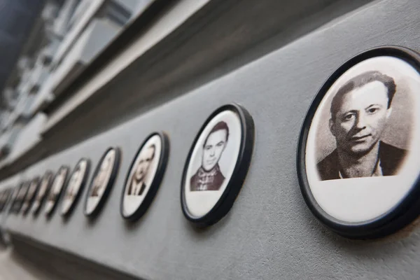 Будапештский Мемориал Жертвы Нацизма Коммунизма Венгрии Террор — стоковое фото
