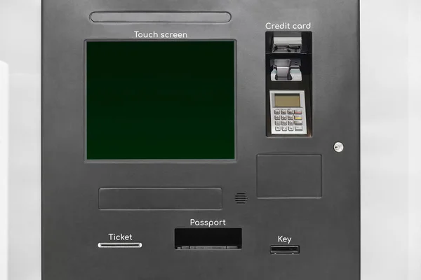 Atm Multifuktionsmaskin Bank Och Handel Uttag Kontanta Medel — Stockfoto