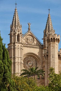 Palma de Mallorca Katedrali. Balear adaları. İspanyol kültür mirası. İspanya
