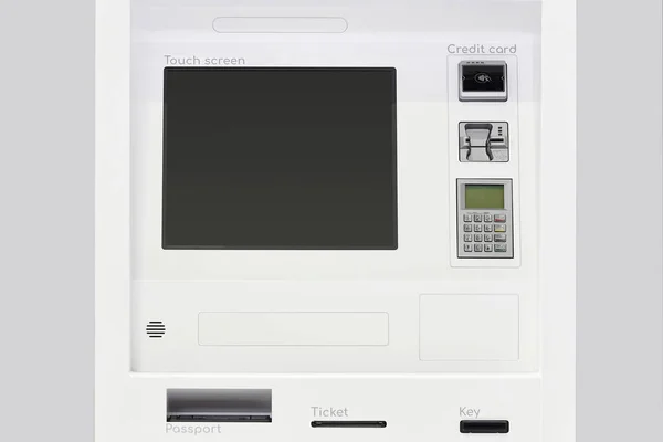 Maszyna Multifukcji Bankomatu Bankowość Handel Wypłata Gotówki — Zdjęcie stockowe