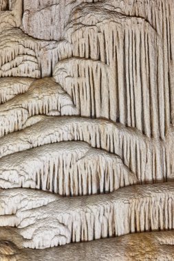 Mallorca 'daki Campanet mağaraları. Jeolojik ve mineral. Balear adaları. İspanya