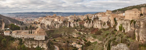 Cuenca Panoramautsikt Rey Synvinkel Castilla Mancha Spanien — Stockfoto
