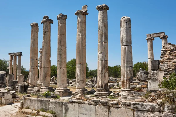 Afrodisias Greek Ruins Anatolia Ancient Village Turkey — Foto de Stock