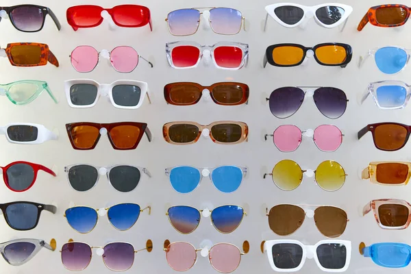 Fashion Colored Style Eyeglasses Eyewear Summer Glasses Trendy Designs — Zdjęcie stockowe
