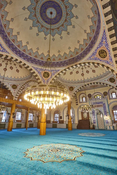 Ancient Kapi Mosque Illuminated Interior Konya Anatolia Turkey — 스톡 사진