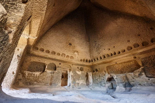 Ancient Church Excavated Rock Ilhara Valley Selime Turkey — Stockfoto