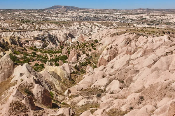 Picturesque Rock Formation Cappadocia Rose Valley Goreme Turkey — Stockfoto