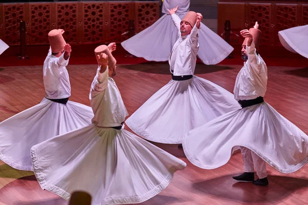Dervish Spirituality Traditional Ceremony Mevlana Culture Center Konya Turkey — Stockfoto