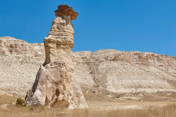Picturesque Rock Formation Cappadocia Rose Valley Goreme Turkey — Stockfoto