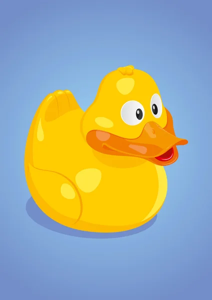 Vector de pato Yello — Vector de stock