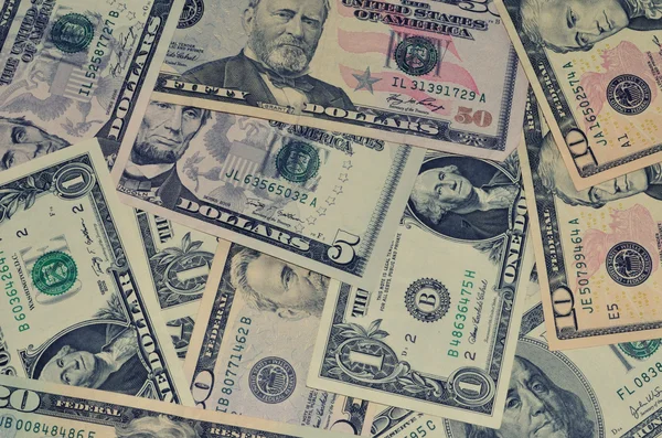 Argent Dollars Contexte — Photo