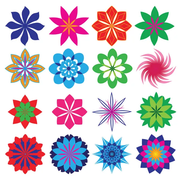 Flores para el diseño — Vector de stock