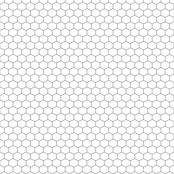 Honeycomb Outline — Stock Vector