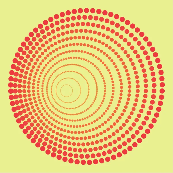 Túnel de puntos 1 — Archivo Imágenes Vectoriales