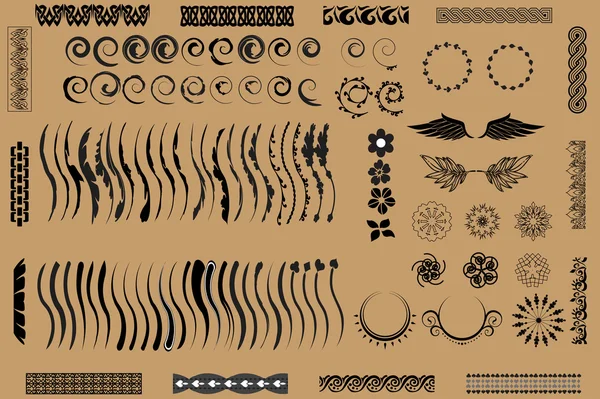 Elementos de design —  Vetores de Stock