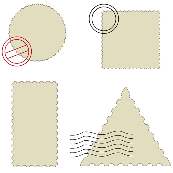 Stamp set — Stock Vector