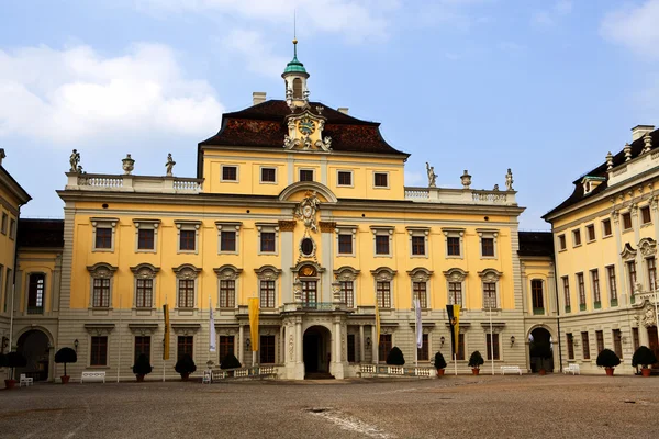 Patio del castillo Ludwigshafen — Foto de Stock