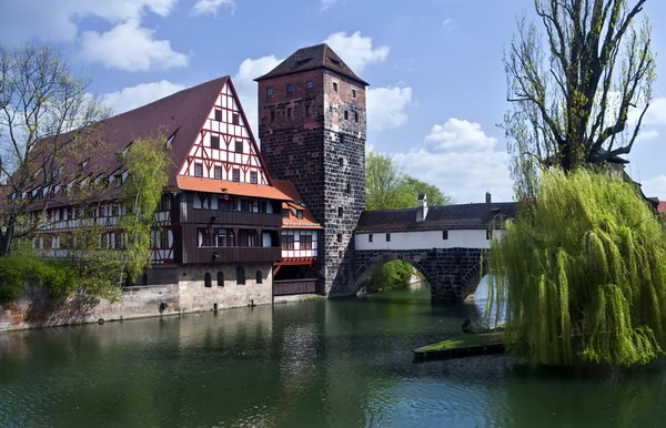 Ciudad vieja de Nuremburg — Foto de Stock