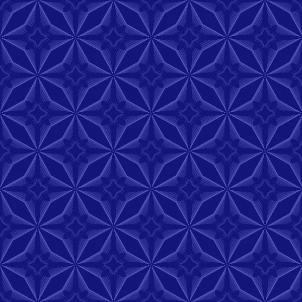Padrão geométrico azul — Vetor de Stock